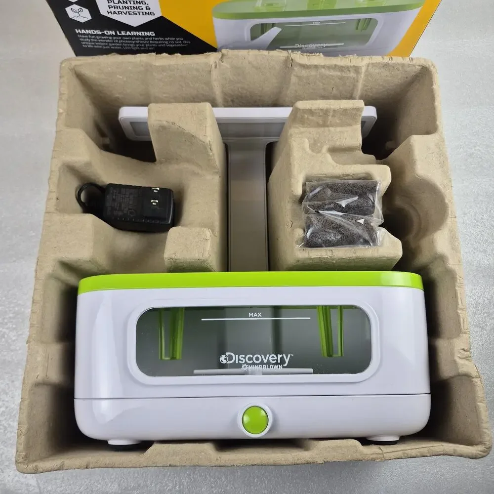 Discovery Mindblown Glow Grow Indoor Water Garden Kit STEM Kids Toy Ages 8+ - Picture 3 of 11